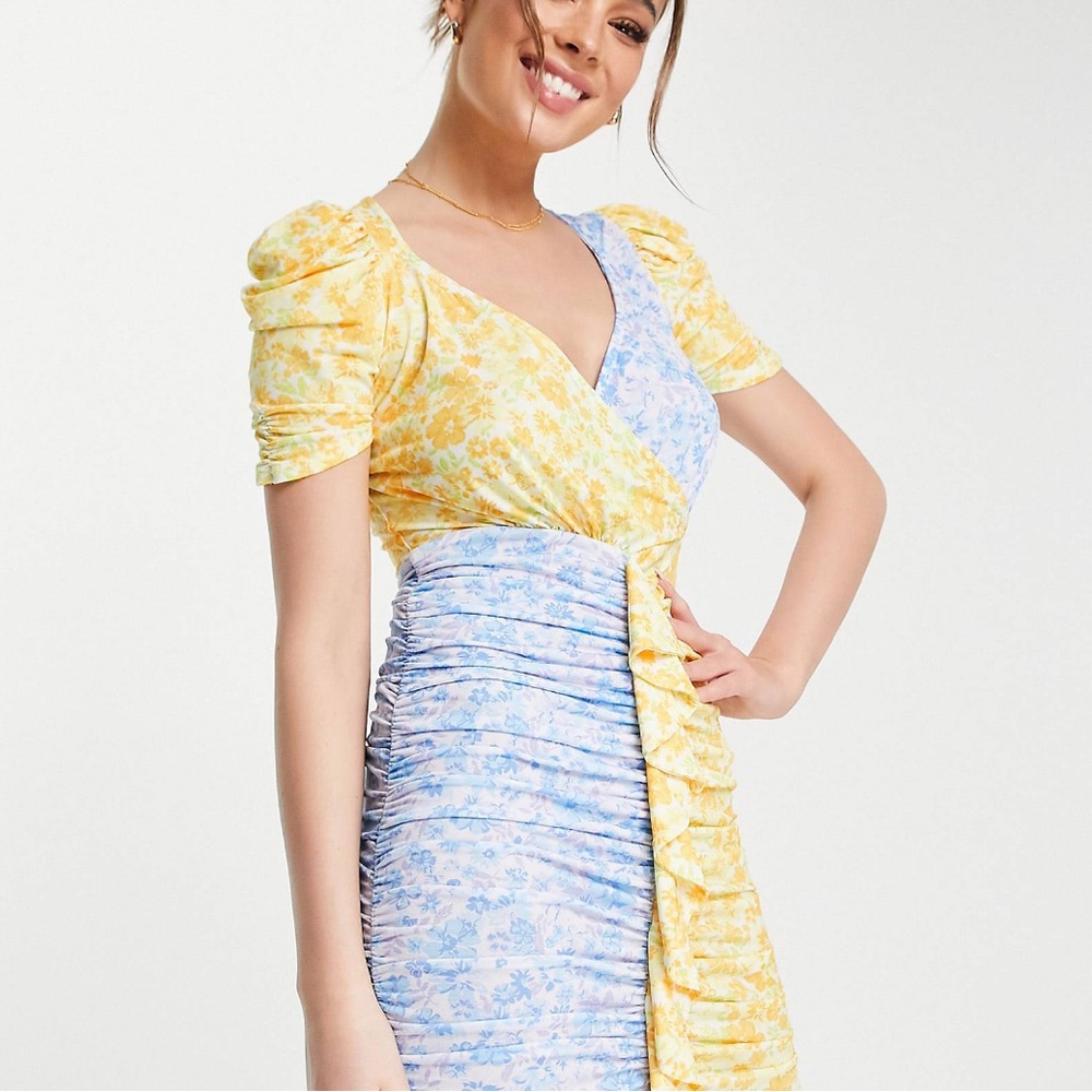 Floral Ruffle Dress